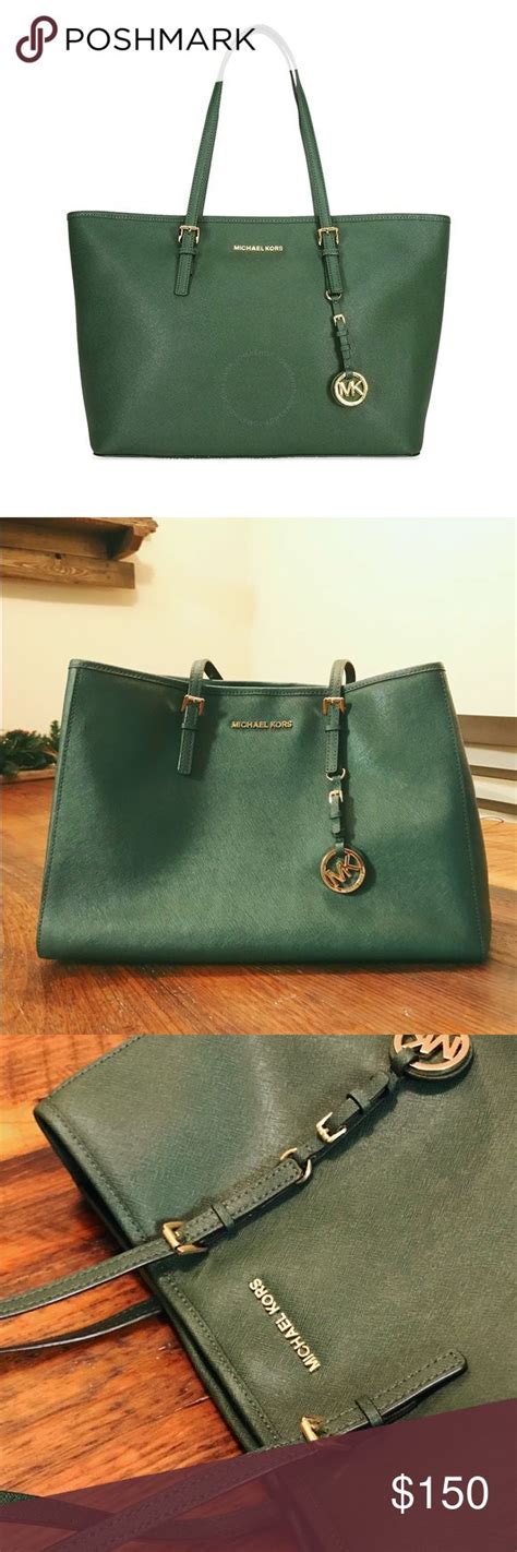 michael kors moss green|Michael Kors green handbag sale.